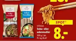 Lidl Soba- eller udonnudler, DKK 8 tilbud