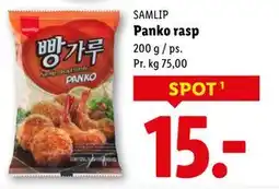 Lidl Panko rasp, DKK 15 tilbud