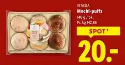 Lidl Mochi-puffs, DKK 20 tilbud