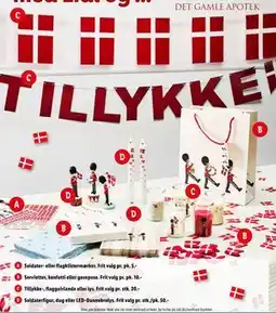 Lidl Servietter, konfetti eller gavepose, DKK 10 tilbud