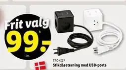 Lidl Stikdåseterning med USB-porte, DKK 99 tilbud