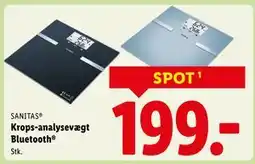 Lidl Krops-analysevægt Bluetooth , DKK 199 tilbud