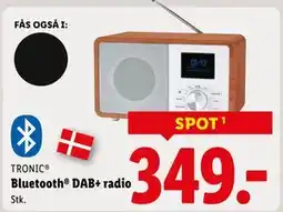 Lidl Bluetooth DAB+ radio, DKK 349 tilbud