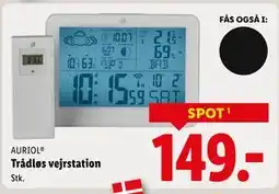Lidl Trådløs vejrstation, DKK 149 tilbud