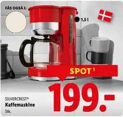 Lidl Kaffemaskine, DKK 199 tilbud