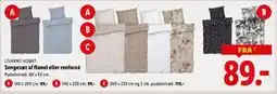 Lidl Sengesæt af flonel eller renforcé tilbud