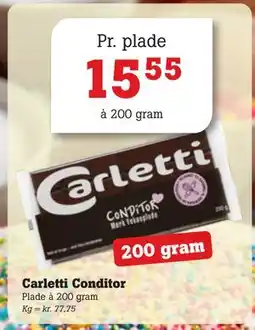 Poetzsch Padborg Carletti Conditor, DKK 15.55 tilbud
