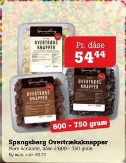 Poetzsch Padborg Spangsberg Overtræksknapper, DKK 54.44 tilbud