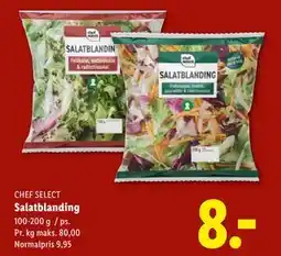 Lidl Salatblanding, DKK 8 tilbud
