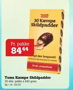 Poetzsch Padborg Toms Kæmpe Skildpadder, DKK 84.44 tilbud
