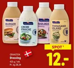 Lidl Dressing, DKK 12 tilbud