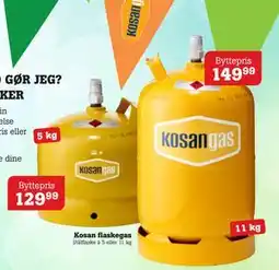 Poetzsch Padborg Kosan flaskegas tilbud