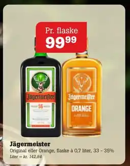 Poetzsch Padborg Jägermeister, DKK 99.99 tilbud