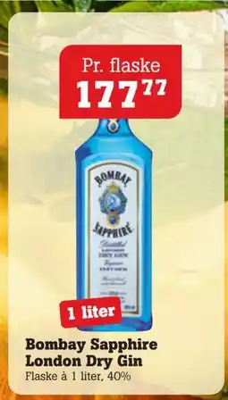 Poetzsch Padborg Bombay Sapphire London Dry Gin, DKK 177.77 tilbud