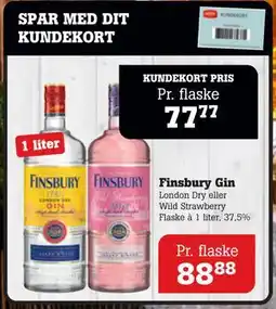 Poetzsch Padborg Finsbury Gin, DKK 88.88, Medlemspris tilbud