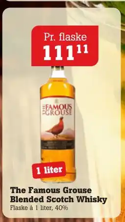 Poetzsch Padborg The Famous Grouse Blended Scotch Whisky, DKK 111.11 tilbud