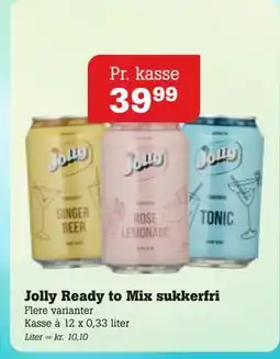 Poetzsch Padborg Jolly Ready to Mix sukkerfri, DKK 39.99 tilbud