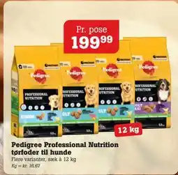 Poetzsch Padborg Pedigree Professional Nutrition tørfoder til hunde, DKK 199.99 tilbud