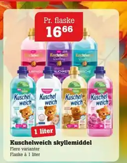 Poetzsch Padborg Kuschelweich skyllemiddel, DKK 16.66 tilbud