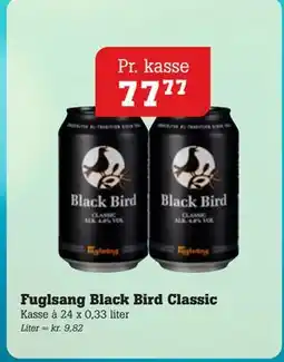 Poetzsch Padborg Fuglsang Black Bird Classic, DKK 77.77 tilbud