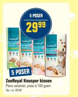 Otto Duborg ZooRoyal Knusper kissen, DKK 29.99 tilbud