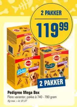 Otto Duborg Pedigree Mega Box, DKK 119.99 tilbud