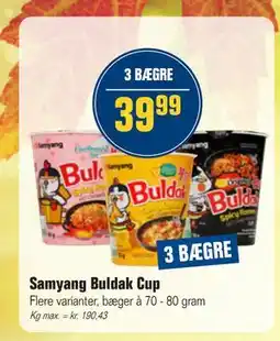 Otto Duborg Samyang Buldak Cup, DKK 39.99 tilbud