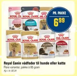 Otto Duborg Royal Canin vådfoder til hunde eller katte, DKK 6.99 tilbud
