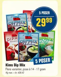 Otto Duborg Kims Dip Mix, DKK 29.99 tilbud
