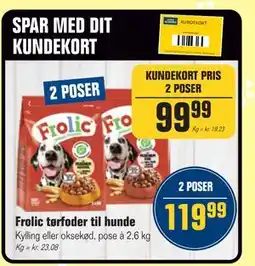 Otto Duborg Frolic tørfoder til hunde, DKK 119.99, Medlemspris tilbud