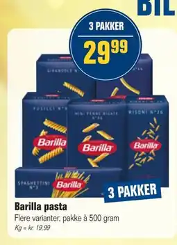 Otto Duborg Barilla pasta, DKK 29.99 tilbud