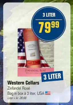 Otto Duborg Western Cellars Zinfandel Rosé, DKK 79.99 tilbud