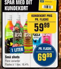 Otto Duborg Små shots, DKK 69.99, Medlemspris tilbud