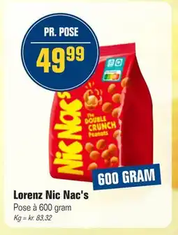 Otto Duborg Lorenz Nic Nac's, DKK 49.99 tilbud