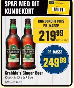 Otto Duborg Crabbie's Ginger Beer, DKK 249.99, Medlemspris tilbud