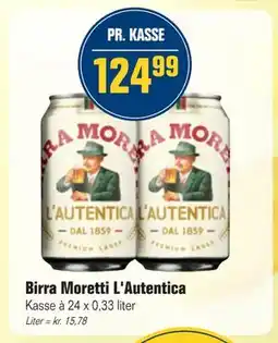 Otto Duborg Birra Moretti L'Autentica, DKK 124.99 tilbud
