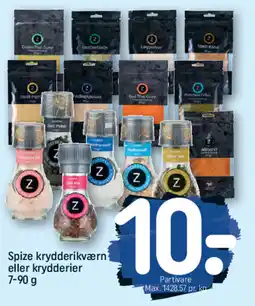 REMA 1000 Spize krydderikværn eller krydderier tilbud
