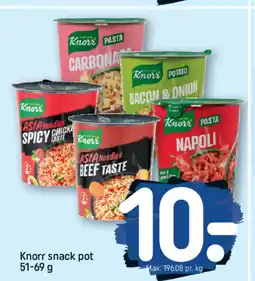 REMA 1000 Knorr snack pot tilbud