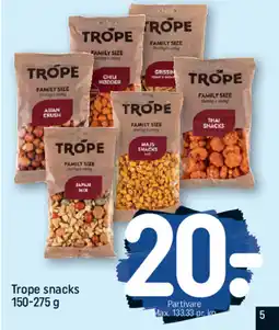 REMA 1000 Trope snacks tilbud