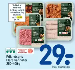 REMA 1000 Frilandsgris Flere varinater tilbud