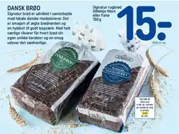REMA 1000 Signatur rugbrød Gilleleje Havn eller Fanø tilbud
