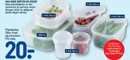 REMA 1000 Plastbokse Tåler frost og microovn Frit valg tilbud