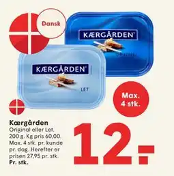 SPAR Kærgården, DKK 12 tilbud