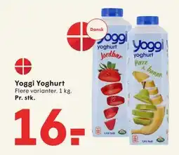 SPAR Yoggi Yoghurt, DKK 16 tilbud
