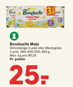 SPAR Bonduelle Majs, DKK 25 tilbud