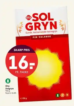 SPAR Ota Solgryn, DKK 16 tilbud