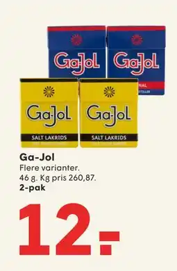 SPAR Ga-Jol, DKK 12 tilbud