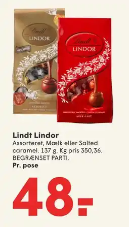SPAR Lindt Lindor, DKK 48 tilbud