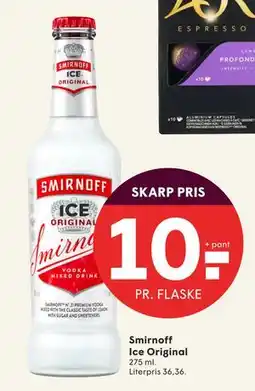 SPAR Smirnoff Ice Original, DKK 10 tilbud