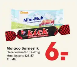 SPAR Malaco Børneslik, DKK 6 tilbud